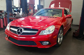 Red Mercedes